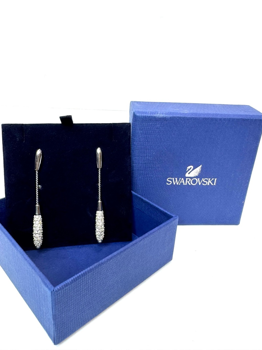 Swarovski Womens Alicia Pierced Drop
Earrings